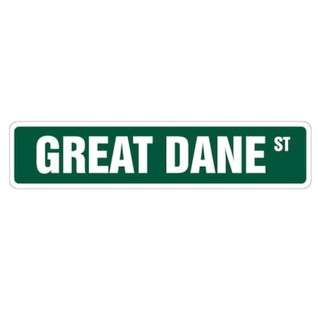 Amistad 8 x 12 in. Great Dane Decal - Dog Lover Pet Parking Working Vet Owner AM3886518